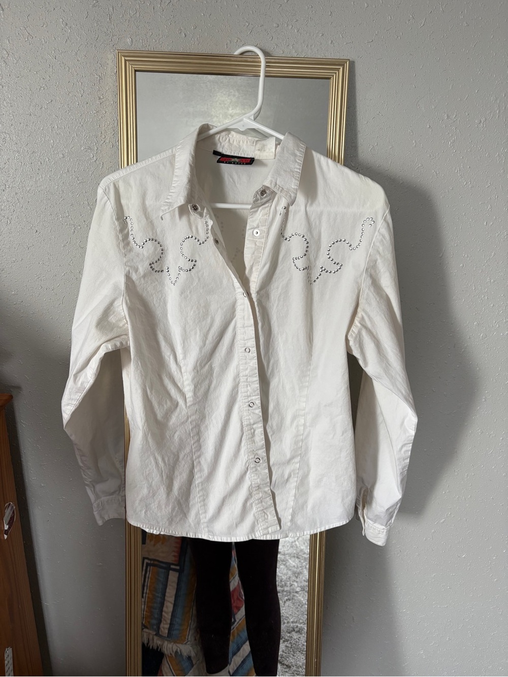 Vintage 90’s Western button down shirt
